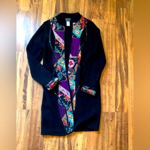 KOOS silk and wool king quilted sweater